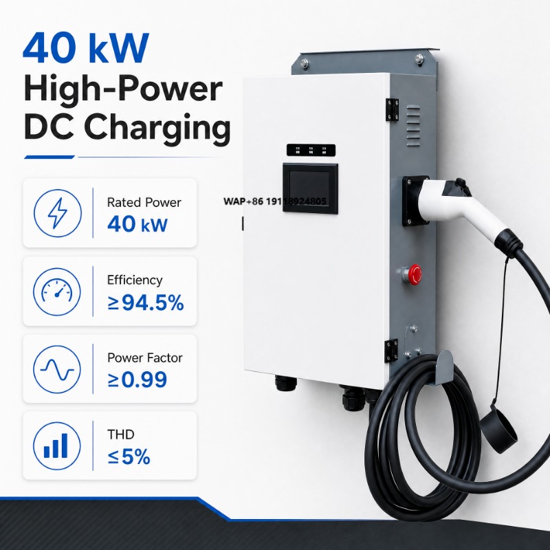 Ev Charger - Stacje ładowania montowane na podłodze Stacja