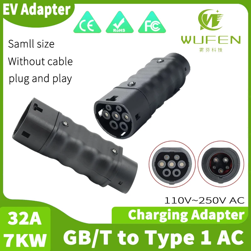 Ev Charger Adapter - Przenośny adapter ładowania WUFEN GBT na