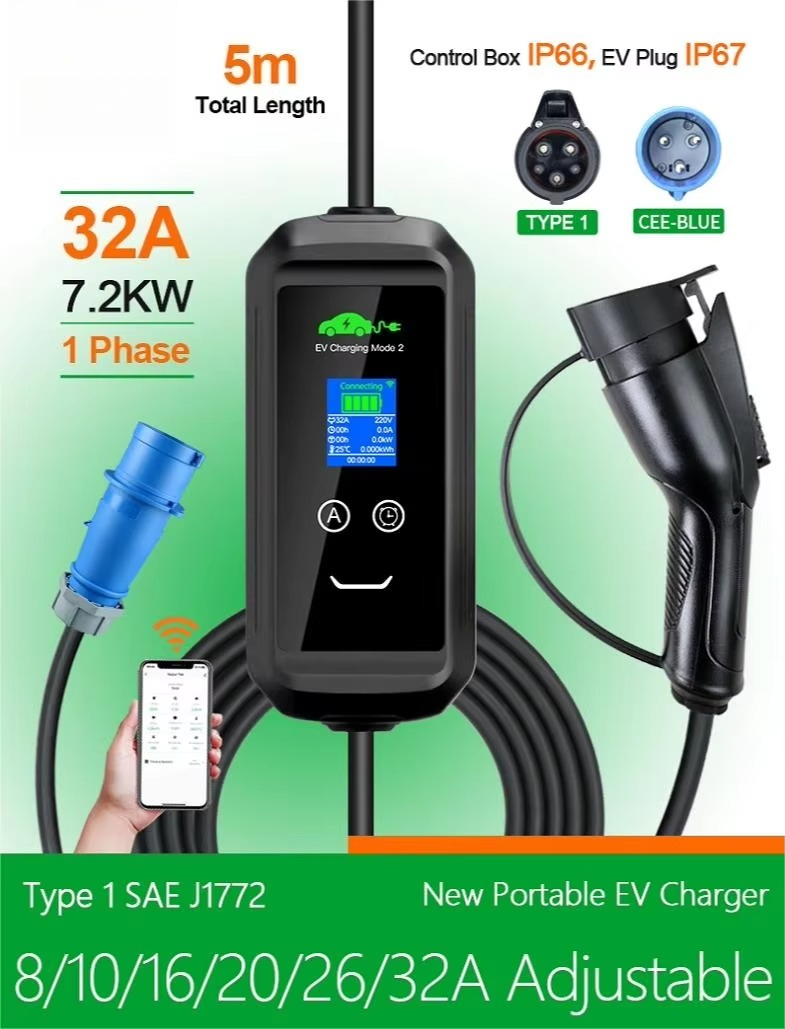 Przenośna ładowarka EV USA z w – Ev Charger recenzja i cena
