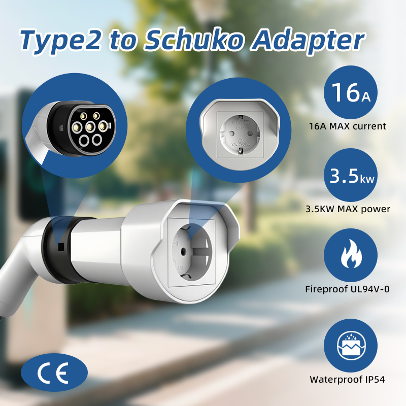Adapter EVqiaoyi Typ 2 na gnia – Ev Charger Adapter recenzja i cena